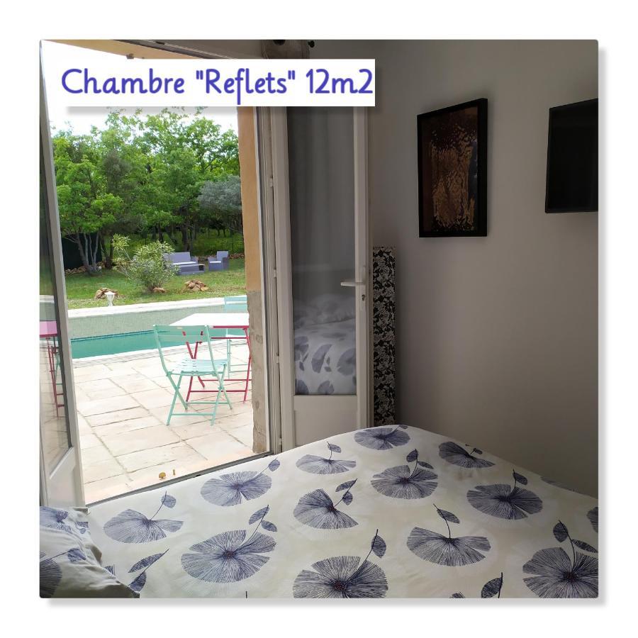 Lou Pebre D'Ai Bed & Breakfast Regusse Exterior photo